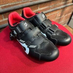 Peloton Black and Red Cycling Sneakers